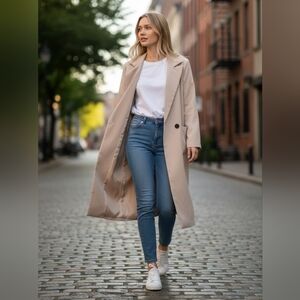 WeWoreWhat Classic Oversized Trechcoat
